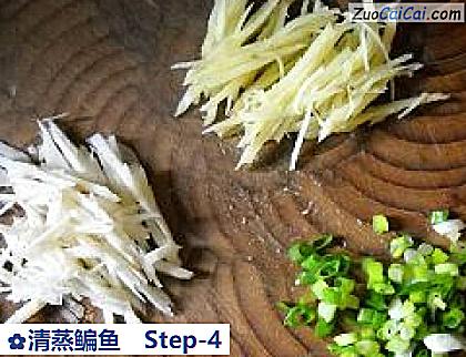 清蒸鳊鱼做法第四步骤