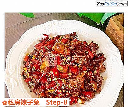 私房辣子兔做法第八步骤