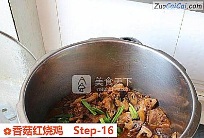 香菇红烧鸡做法第十六步骤