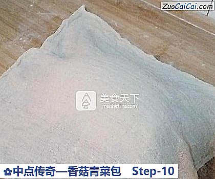 香菇青菜包做法第十步骤