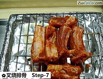 叉烧排骨做法第七步骤