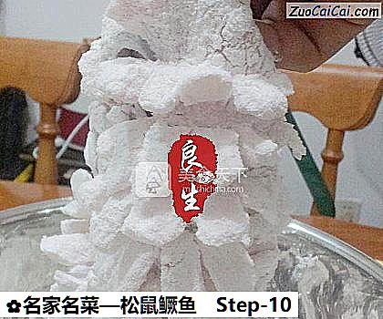 松鼠鳜鱼做法第十步骤