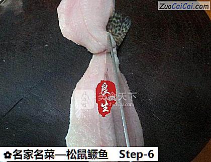 松鼠鳜鱼做法第六步骤