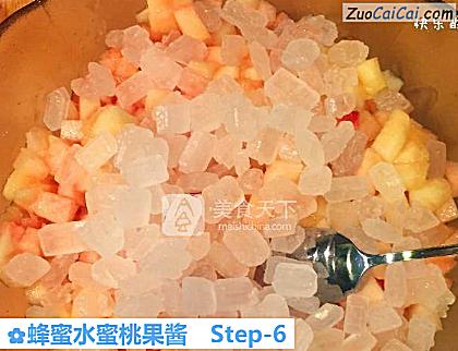 蜂蜜水蜜桃果酱做法第六步骤