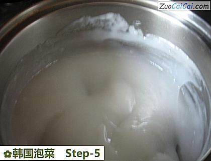 韩国泡菜做法第五步骤
