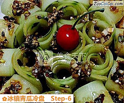 冰镇青瓜冷盘做法第六步骤