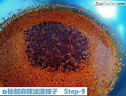 秘制麻辣油泼辣子做法第九步骤