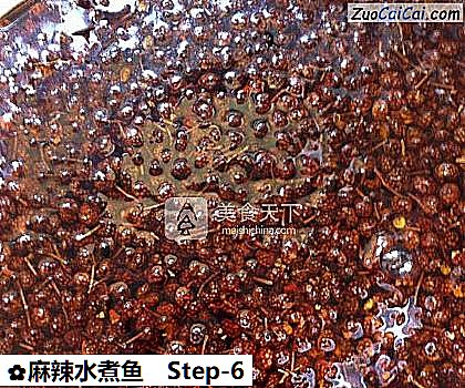 麻辣水煮鱼做法第六步骤