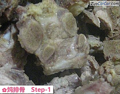 炖排骨做法第一步骤