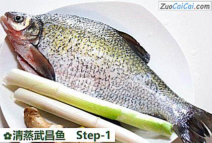 清蒸武昌鱼做法第一步骤