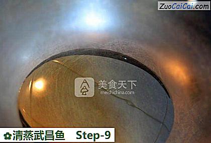 清蒸武昌鱼做法第九步骤