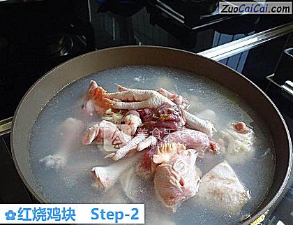 红烧鸡块做法第二步骤