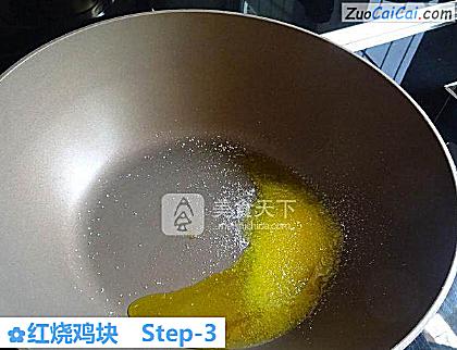 红烧鸡块做法第三步骤
