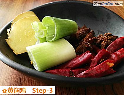黄焖鸡做法第三步骤