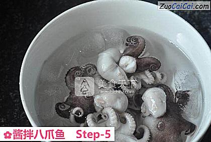 酱拌八爪鱼做法第五步骤