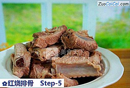 红烧排骨做法第五步骤