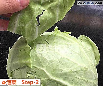 泡菜做法第二步骤