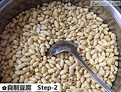 自制豆腐做法第二步骤
