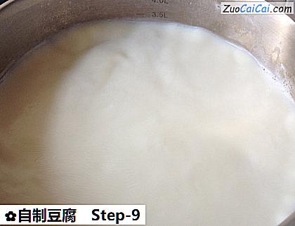 自制豆腐做法第九步骤