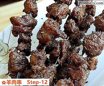 羊肉串做法第十二步骤