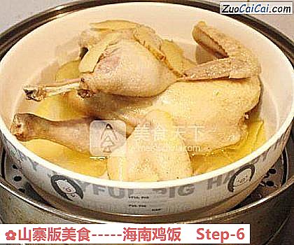 山寨版美食－海南鸡饭做法第六步骤