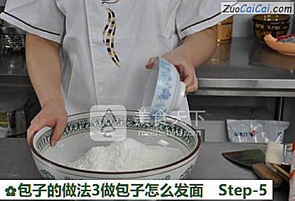 包子3做包子怎么发面做法第五步骤