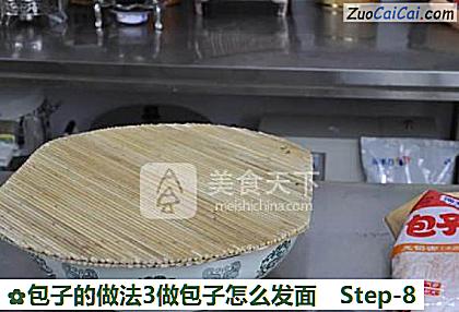 包子3做包子怎么发面做法第八步骤