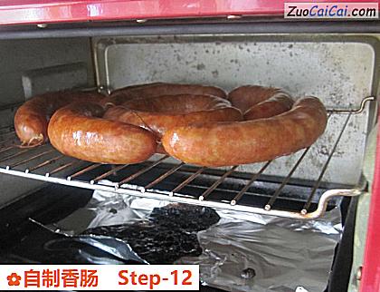 自制香肠做法第十二步骤