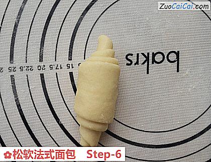 松软法式面包做法第六步骤