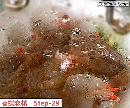 蝶恋花做法第二十九步骤