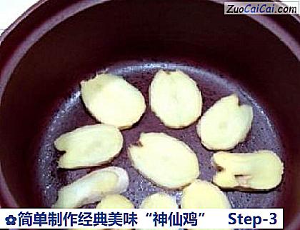 简单制作经典美味“神仙鸡”做法第三步骤