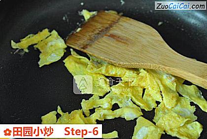 田园小炒做法第六步骤