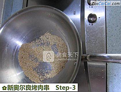 新奥尔良烤肉串做法第三步骤