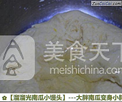 【溜溜光南瓜小饅頭】---大胖南瓜變身小胖饅頭的做法步驟圖（五）