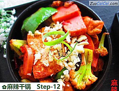 麻辣干锅做法第十二步骤