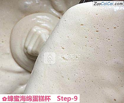 蜂蜜海绵蛋糕杯做法第九步骤