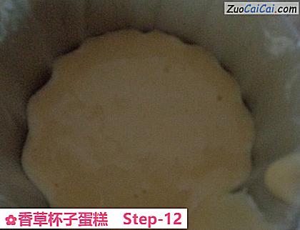 香草杯子蛋糕做法第十二步骤