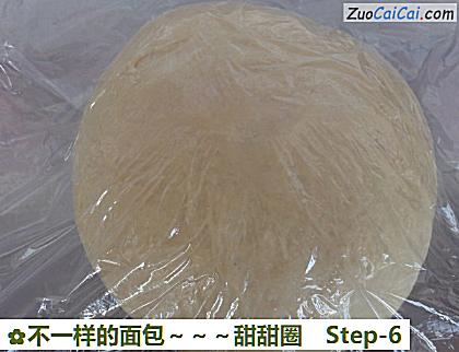 不一样的面包～甜甜圈做法第六步骤