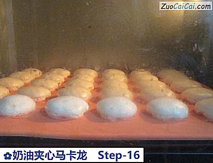 奶油夹心马卡龙做法第十六步骤