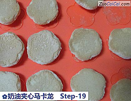 奶油夹心马卡龙做法第十九步骤