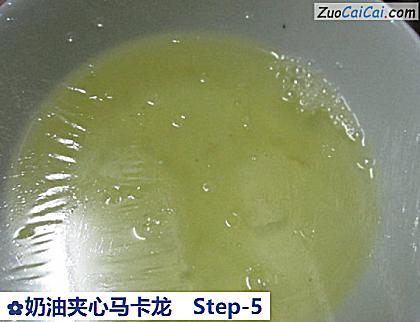 奶油夹心马卡龙做法第五步骤