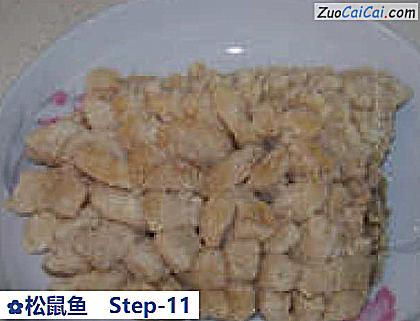 松鼠鱼做法第十一步骤