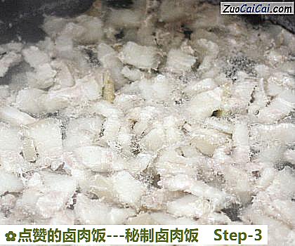 点赞的卤肉饭－秘制卤肉饭做法第三步骤