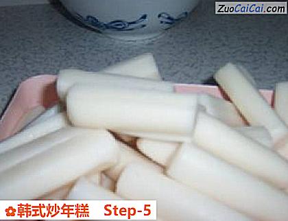 韩式炒年糕做法第五步骤