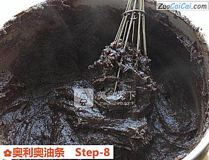 奥利奥油条做法第八步骤