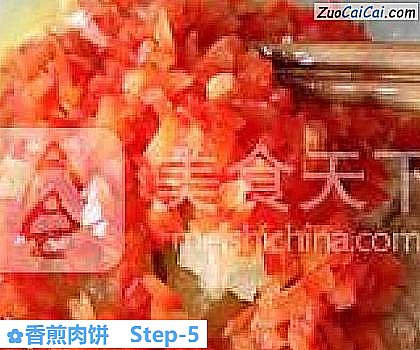 香煎肉饼做法第五步骤