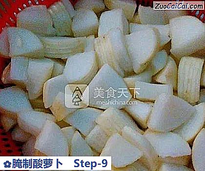 腌制酸萝卜做法第九步骤