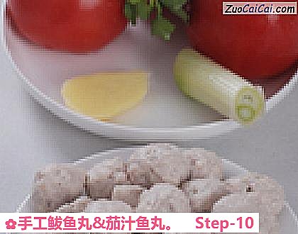 手工鲅鱼丸&茄汁鱼丸做法第十步骤