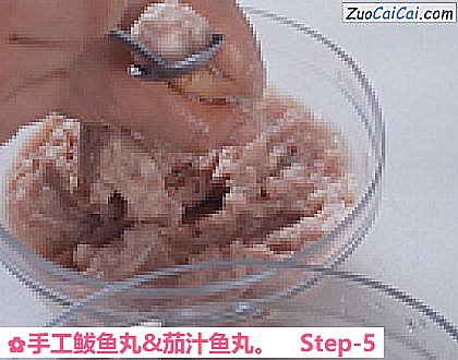 手工鲅鱼丸&茄汁鱼丸做法第五步骤