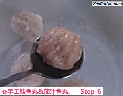 手工鲅鱼丸&茄汁鱼丸做法第六步骤